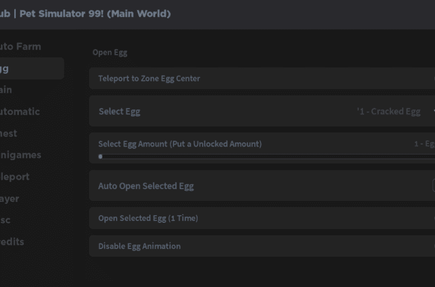  NEW Pet Simulator 99 Script ZapHub GUI Autofarm Exploit