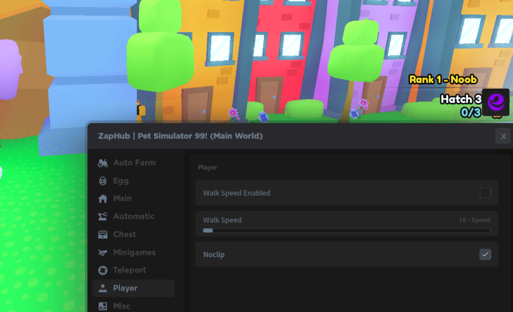 Pet Simulator 99 script gui