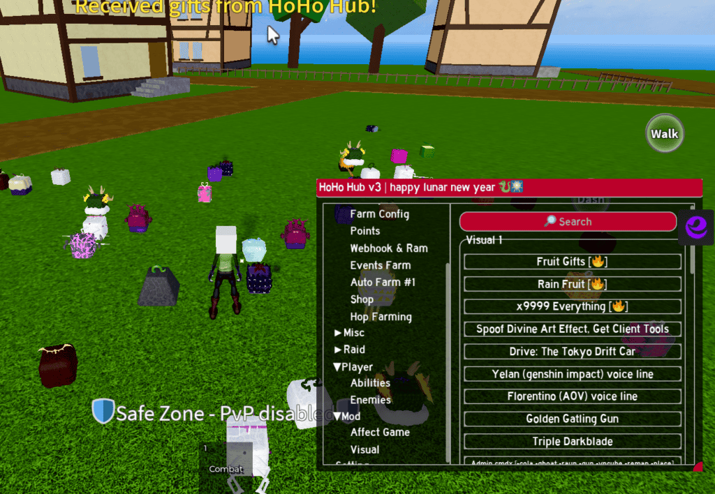 Bloxfruits Script HoHo Hub V3