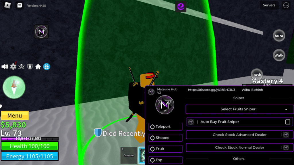 Bloxfruits Script Matsuna Hub