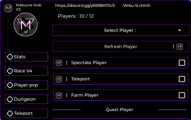 Bloxfruits Script Matsuna Hub
