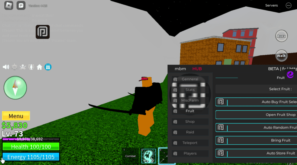 Bloxfruits Script MBM Hub