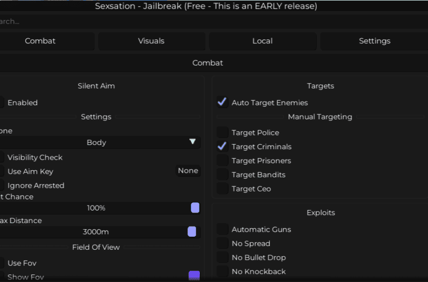  Roblox Jailbreak Script Universal Farm Hack GUI