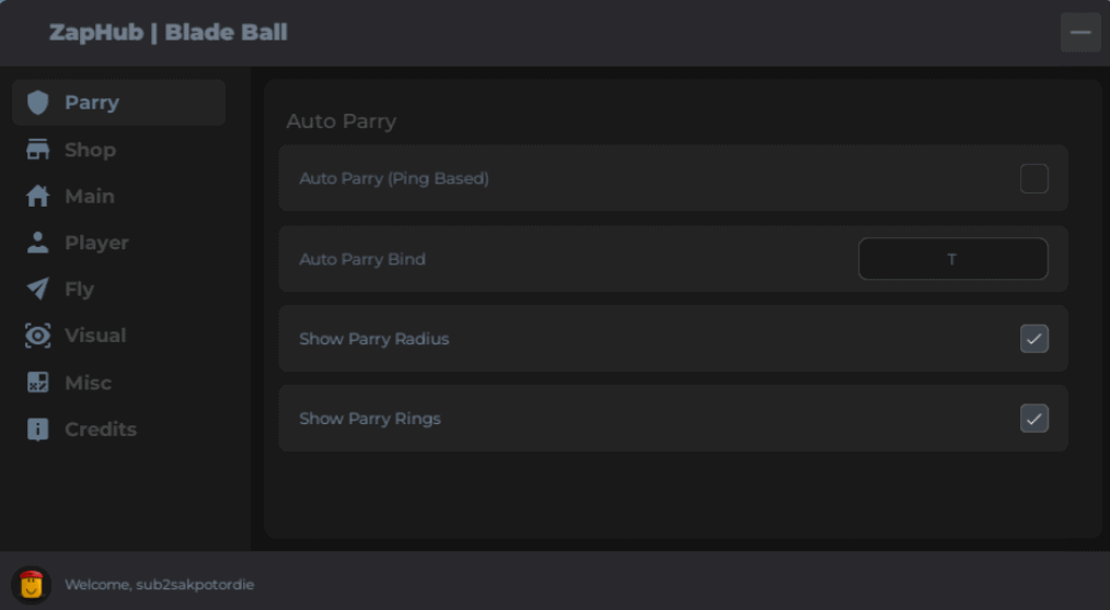 Roblox Blade Ball Script Zap Hub