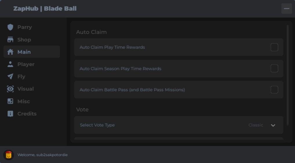 Roblox Blade Ball Script Zap Hub