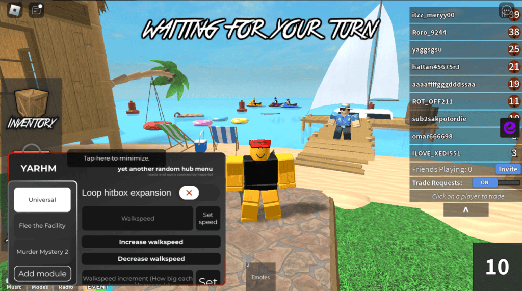 Roblox Murder Mystery 2 Script YARHM Hub