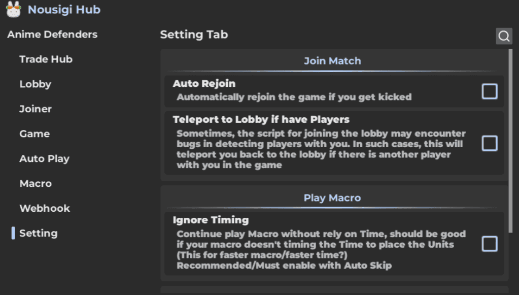 Roblox Anime Defenders Script Nousigi Hub