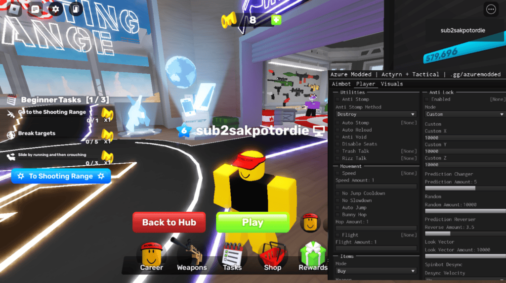 Roblox Rivals Script Azure Hub