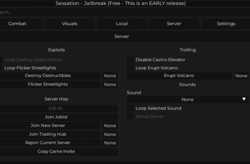  Roblox Jail Break Script Sensation Hub