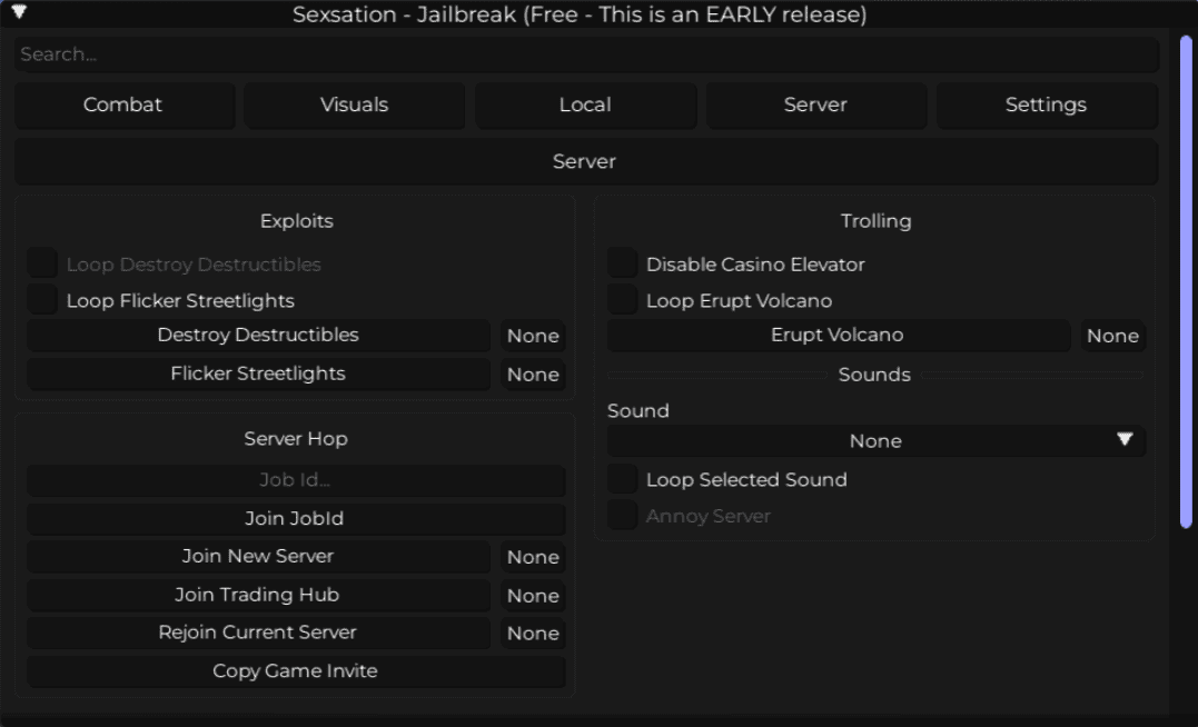 Roblox Jail Break Script Sensation Hub
