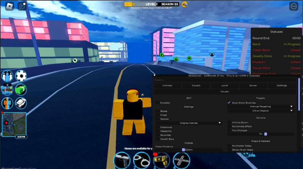 Roblox Jail Break Script Sensation Hub