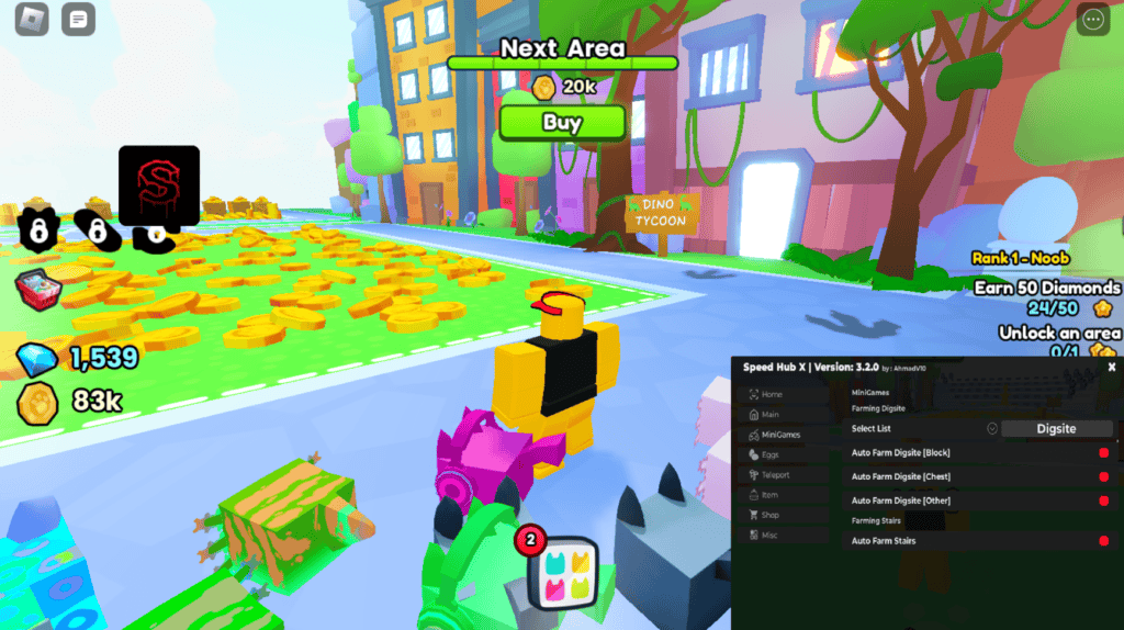 Roblox Pet Sim 99 Script Speed Hub X