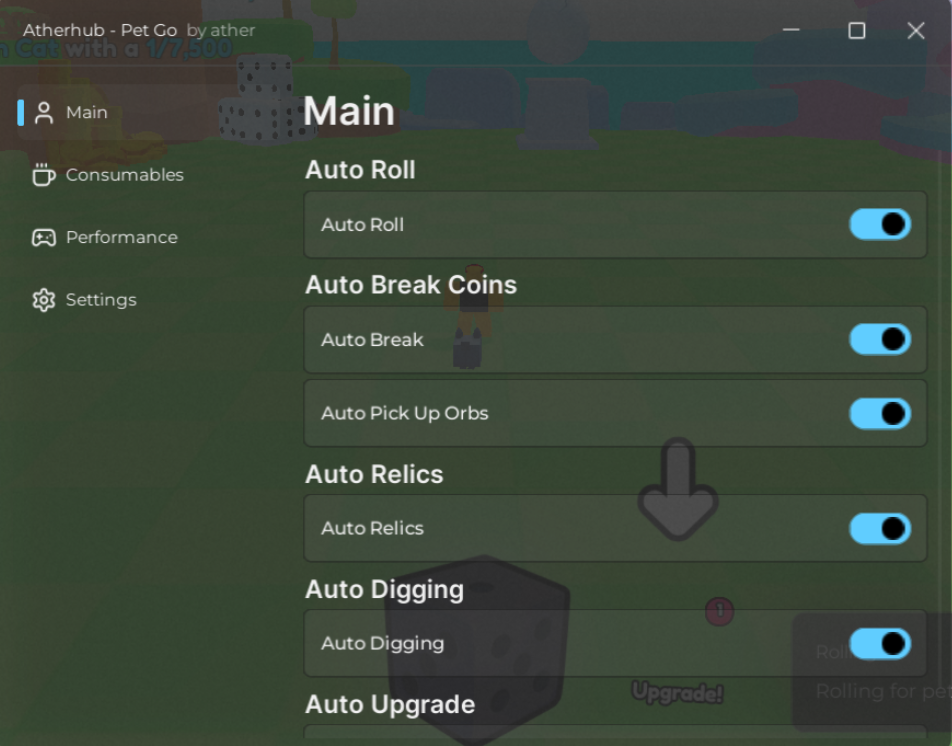 Roblox Pets Go Script Ather Hub GUI