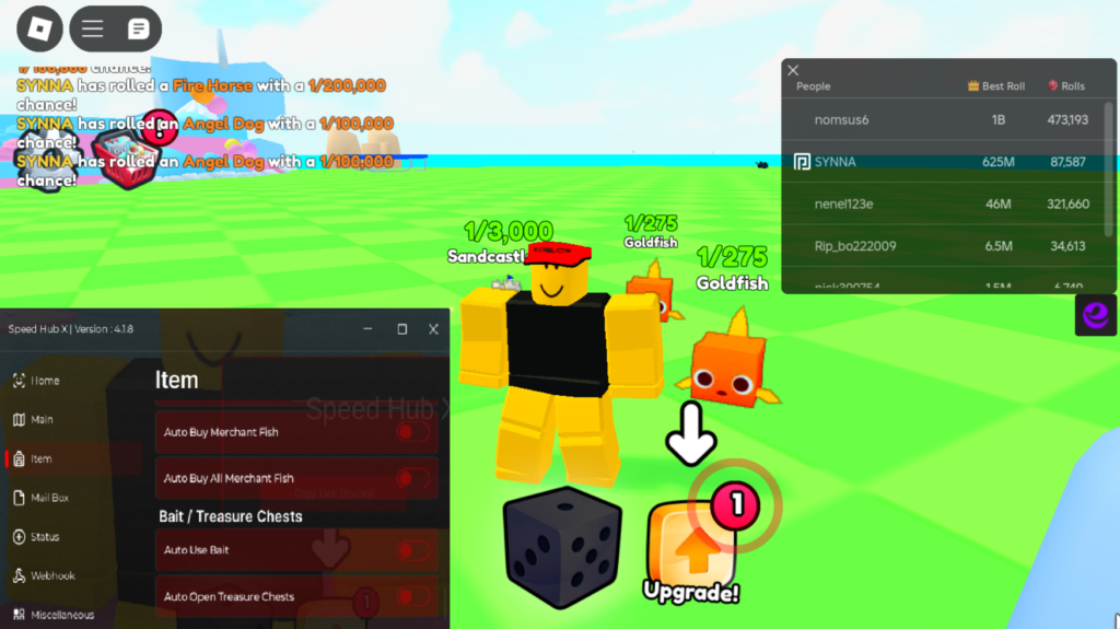 Roblox Pets Go Script Speed Hub X GUI