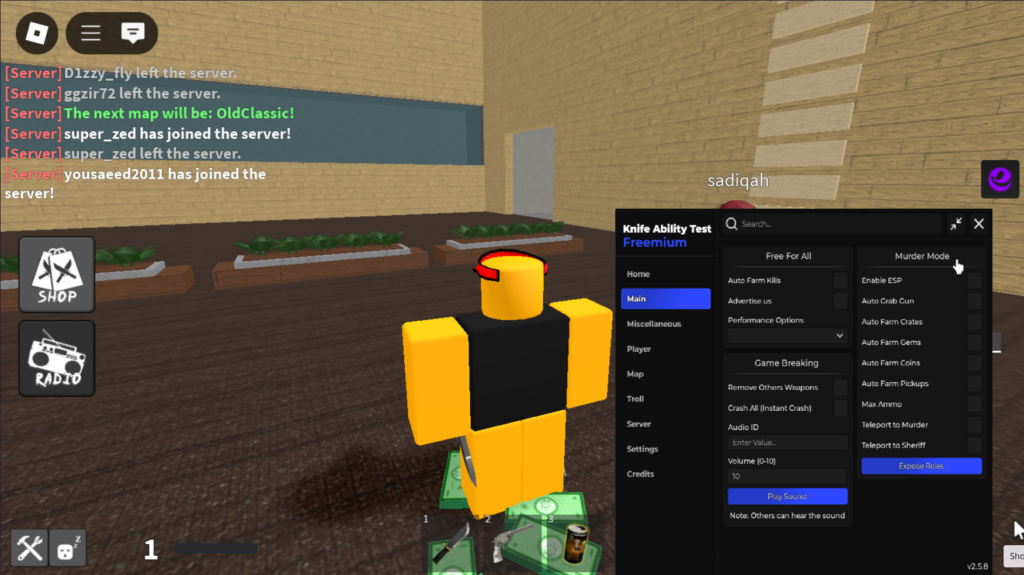 Roblox Kat Script Kings Hub GUI
