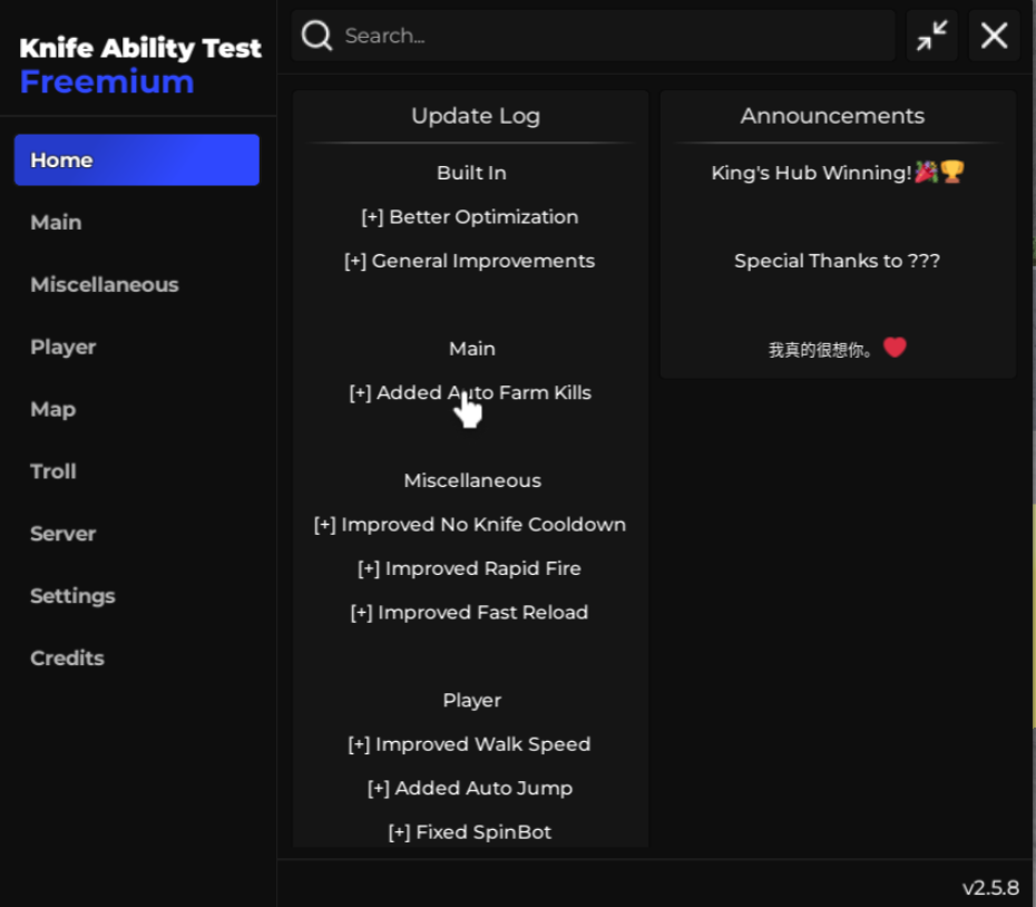 Roblox Kat Script Kings Hub GUI