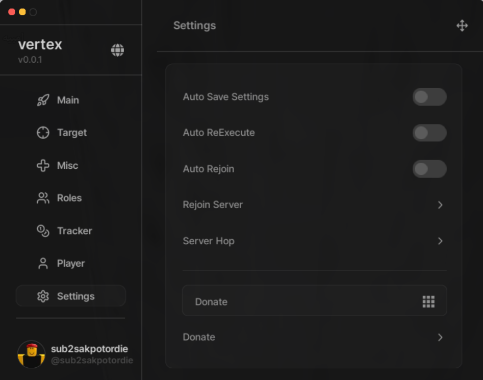Roblox Murder Mystery 2 Script Vertex Hub GUI