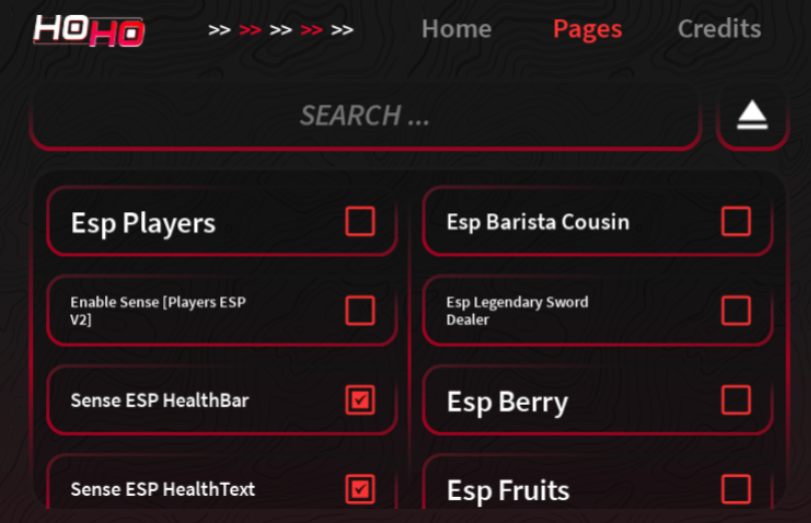 Roblox Blox Fruits Script Hoho Hub V4 GUI